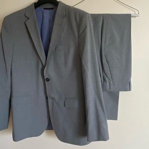 Grey Men’s Suit- Banana Republic- Worn Once!